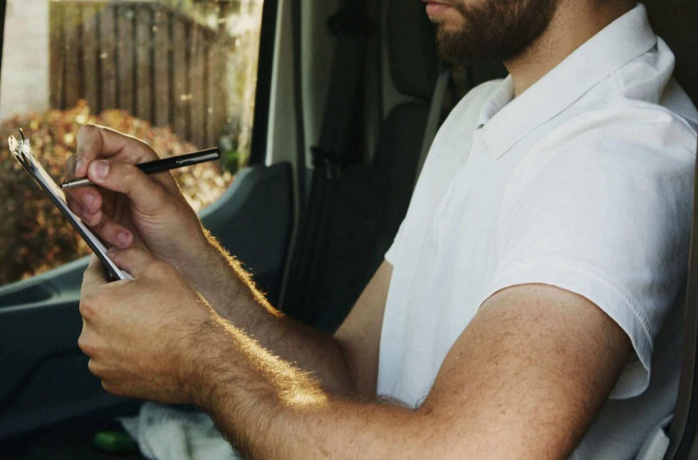 Driver in vehicle with Commercial auto insurance Methuen MA